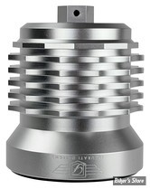 FIGURATI - FILTRE A HUILE - FIGURATI DESIGNS - RÉ-UTILISABLE - Performance Magnetic Oil Filter - FINITION : ARGENT - FDP01-OILFIL-S