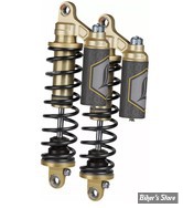 AMORTISSEURS - 14" / 35.60CM - LEGEND AIR - Legend REVO ARC Piggyback Coil Suspension - SPORTSTER 04/22 - STANDARD DUTY - OR - 1310-1920