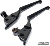 ECLATE L - PIECE N° 06 / 08 - KIT LEVIERS TOURING 08/13 - EMBRAYAGE PAR CABLE - OEM 38843-08 - KURYAKYN - ENYGMA - NOIR - KUR10056-2