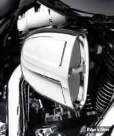   - FILTRE A AIR - COBRA - MILWAUKEE EIGHT SOFTAIL 18UP - POWERFLO AIR INTAKE SYSTEM - CHROME - 606-0104-SB