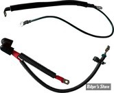 KIT CABLES DE BATTERIE - SOFTAIL 2021UP - OEM 66000233 / 69201855 -  DRAG SPECIALTIES - E25-0093/95