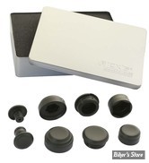 ECLATE N - PIECE N° X - KIT DE CACHES - SPORTSTER RH 1250 S 21UP - RICK'S - NOIR / LISSE - 36-3001200-0