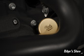 BOUCHON DE RÉSERVOIR D'HUILE - DYNA 06/17 - BLACK DUCK - DYNA 06UP - ROND - LAITON SATINE