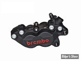 ETRIERS AVANT  BREMBO - P4 AXIAL - 4 PISTONS - CÔTÉ DROIT - NOIR / LETTRAGE ROUGE - 20.5165.88