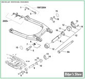  ECLATE O - PIÈCE N° 00 - ECLATE DES PIECES DE BRAS OSCILLANT - SPORTSTER 2004UP / XR1200