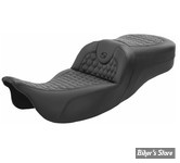 - SELLE SADDLEMEN - RoadSofa™ - TOURING 08/23 - Honeycomb Extended - COUTURES : NOIR - 808-07B-190