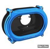 - FILTRE A AIR - ARLEN NESS - METHOD OVAL AIR CLEANER - TOURING 08/16 / SOFTAIL 16/17 / DYNA FXDLS 16/17 - FINITION : BLEU ANODISE - 600-255