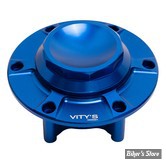 BOUCHON - TOURING 2024UP - OEM 61001120 - VITY'S DESIGN - DECAGON GAS CAP - BLEU - DGCA001BLU