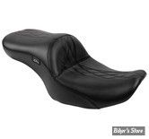 - SELLE LE PERA - MAVERICK SEAT - TOURING 2023UP - DOUBLE DIAMOND / HR2 INLAY - NOIR / COUTURES : NOIR - LV-957HR2