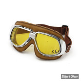 LUNETTES - BANDIT - CLASSIC - MONTURE : MARRON - VERRES : JAUNE