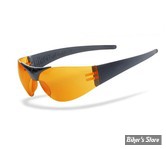 LUNETTES SOLEIL - HELLY BIKEREYES - MOAB 4 - VERRES : ORANGE - COULEUR : NOIR