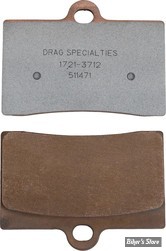 - PLAQUETTES DE FREIN AVANT - OEM INDIAN N50250061 - DRAG SPECIALTIES - PREMIUM SINTERED METAL / METAL FRITTÉ - HDP614