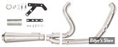 ECHAPPEMENT BLACK DUCK - SOFTAIL MILWAUKEE EIGHT FLDE / FLFB / FLHC / FLSB / FLSL / FXBB / FXFB / FXLR / FXST 2018UP - 2 en 1 FIGHTER - FINITION : SATIN
