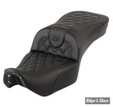 SELLE DUO - NIGHTSTER RH975 / RH975 S  22UP - SADDELEMEN - RoadSofa LS Seat - NOIR / COUTURES : NOIR - 822-11-182