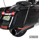 -  EXTENSIONS DE SACOCHES RIGIDES - CIRO - SADDLEBAG EXTENSIONS AVEC FEUX - TOURING 97/13 - CORPS : NOIR - 40101