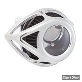 FILTRE A AIR - A.NESS - MILWAUKEE EIGHT 2023UP - CLEAR TEAR AIR CLEANER - FINITION : CHROME - 600-243