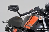 RETRO DAYTONA -  RETROVISEUR DAYTONA - TYPE 6 - POUR GUIDON DE Ø 22.00MM / 7/8" OU 25.40MM / 1" - NOIR - LONG - 89723