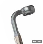 BANJO TRW Varioflex - DIAMETRE : 3/8" / 10mm - ORIENTATION : COURBE 90° VERS LE BAS - FINITION : INOX - MV10D90E