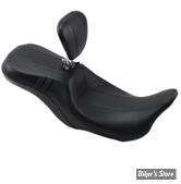 - SELLE LE PERA - Outcast GT III SEAT - TOURING 08UP - LISSE AVEC DOSSERET - NOIR / NOIR  - LK-997BRGT3