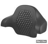 DOSSIER DE TOUR PACK - KING - TOURING 14UP - SADDLEMEN - ROADSOFA HC HONEYCOMB TOUR PACK BACKREST PAD - NOIR  / COUTURES : NOIR - 814-07-15100