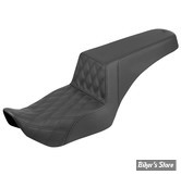 SELLE DUO - NIGHTSTER RH975 / RH975 S  22UP - SADDELEMEN - STEP-UP SEAT - FRONT LS - NOIR / COUTURES : NOIR - 822-11-172
