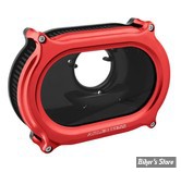 - FILTRE A AIR - ARLEN NESS - METHOD OVAL AIR CLEANER - TOURING 08/16 / SOFTAIL 16/17 / DYNA FXDLS 16/17 - FINITION : ROUGE ANODISE - 600-254
