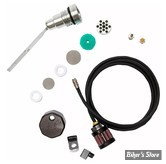 BOUCHON DE RÉSERVOIR D'HUILE VENTILÉ - DYNA 06/17 - VENTED DIPSTICK - FEULING - FINITION : NOIR - 3090