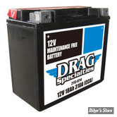 BATTERIE - 65991-82B - DRAG SPECIALTIES - MAINTENANCE FREE - AGM / GEL