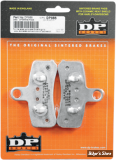 - PLAQUETTES - SOFTAIL / DYNA  - 44082-08 / 46363-11 - DP BRAKES - METAL FRITTE -  DP986