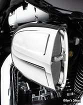 FILTRE A AIR - COBRA - SPORTSTER 04UP - POWERFLOW - CHROME