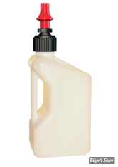  JERRYCAN TUFF JUG - CAPACITE : 20 LITRES / 5 GALLONS - BLANC