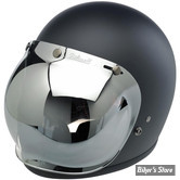 BILTWELL - VISIERE POUR CASQUE JET OPEN FACE 3/4 - BUBBLE SHIELD - COULEUR : MIRROR CHROME / ANTI-BUEE