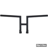 GUIDON BILTWELL H-2-BAR - HAUTEUR : 8 5/8" - SANS EMPREINTES - NOIR