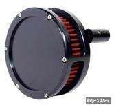 FILTRE A AIR FEULING - BIGTWIN 84/99 - SLIM BA AIR CLEANER KIT - SOLID OUTER COVER - FILTRE ROUGE / NOIR - 5463-S