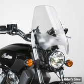 PARE BRISE NATIONAL CYCLE - Deflector Screen™; QuickSet™ - DETACHABLE - POUR GUIDON DE : 22MM / 25.40MM  - COULEUR  : CLAIR - N25030