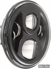 - 7" - OPTIQUE - J.W. SPEAKER - 8700 Evo 2 Pro ECE-Compliant Dual Burn LED Headlights - NOIR - 0556981