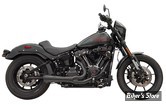 ECHAPPEMENT - BASSANI - SOFTAIL FXBB / FXLR / FXLRS / FXST / FLSL / FXFB / FXLRST / FXRST / FLHC - 2 EN 1 THE RIPPER - NOIR - 1S75B
