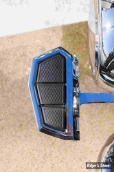 PLATEFORMES PASSAGER SPECIFIQUE HD - TOURING / SOFTAIL FLST / DYNA FLD - KURYAKYN - ENYGMA - CHROME - KUR10026-1 / 10026-1