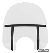 Pare brise détachable - MEMPHIS SHADES - Memphis Fats - DÉCOUPE DE PHARE DE 7" - Hauteur 17" / 43cm - NIGHT SHADES TRANSPARENT - MEB3210