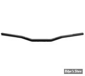 GUIDON - ODI - V-TWIN MOTO  - TIRAGE ELECTRONIQUE - DIAMETRE : 1" - ANODISÉ NOIR - H692VTB