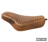 - SELLE LE PERA - STREAKER / SOLO - SPORTSTER 04/06 & 10UP - PLEATED / MARRON - LK-356PTTDV