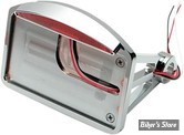 PLAQUE LATERALE - 100 X 180 - Plaque laterale - SOFTAIL 87/99 - BILLET - Crescent horizontale - 