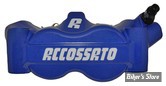 ETRIER RADIAL - ENTRE AXES : 100MM - ETRIER AVANT ACCOSSATO - 4-PISTONS - 100MM MONOBLOCK RADIAL BRAKE CALIPER - COTÉ : DROIT - BLEU