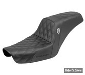 -  SELLE SADDLEMAN - DYNA 99/03 - SEAT PRO SERIE SDC GRIPPER - LS DOUBLE DIAMOND - NOIR  / COUTURES NOIR - SC89604D0