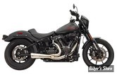ECHAPPEMENT - BASSANI - SOFTAIL FXBB / FXLR / FXLRS / FXST / FLSL / FXFB / FXLRST / FXRST / FLHC - 2 EN 1 THE RIPPER - INOX - 1S75SS