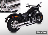 - SILENCIEUX - MILLER - SOFTAIL STREET BOB FXBB 18/20 - INDEPENDENCE - EMBOUT : SLASH CUT : POLI / CORPS : POLI - EURO 4 - HD-SB-107-X11.02