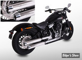 - SILENCIEUX - MILLER - SOFTAIL STREET BOB FXBB 18/20 - INDEPENDENCE - EMBOUT : TAPERED : POLI  / CORPS : POLI - EURO 4 - HD-SB-107-X11.04