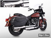 - SILENCIEUX - MILLER - SOFTAIL FLDE 107" 2018/2020 - INDEPENDENCE - EMBOUT : TAPERED : NOIR / CORPS : POLI - EURO 4 - HD-SD-107-X11.05