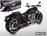 - SILENCIEUX - MILLER - SOFTAIL FXST 107" 2021UP - DESTINY - EMBOUT : SLASH CUT : NOIR / CORPS : NOIR - EURO 5 - HD-ST-107-X39.09