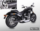 - SILENCIEUX - MILLER - SOFTAIL SPORT GLIDE 107" FLSB 21UP - DESTINY - EMBOUT : STANDARD : POLI  / CORPS : NOIR - EURO 5 -